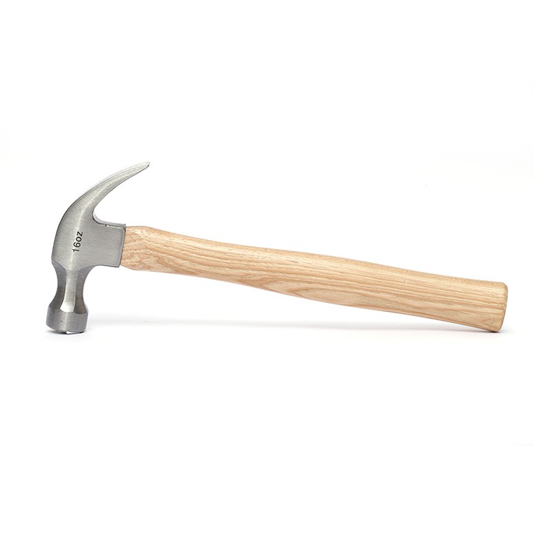 Claw hammer with walnut handle
